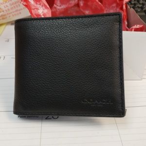 Black 100% authentic Coach wallet